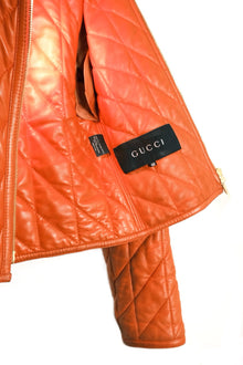 Gucci A/W00 Runway Item‘Asymmetric Quilter Leather’ Biker Jacket