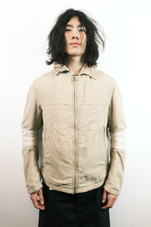 Corpo Nove 1990s ‘Wire Collar’ Leather Articulated Jacket