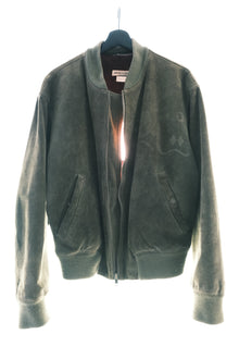 Emporio Armani AW89 ‘Embossed’ Leather Bomber