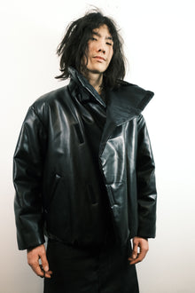 Emporio Armani AW1999 Asymmetric Spandex Wrap Jacket