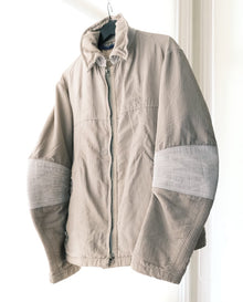 Corpo Nove 1990s ‘Wire Collar’ Leather Articulated Jacket