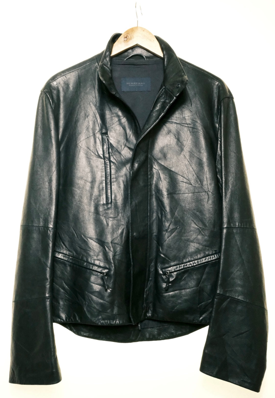 Burberry Prorsum A/W01 Pakula ’Articulated’ Leather Jacket Designed by Roberto Menichetti