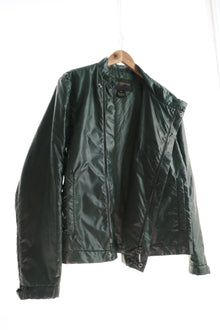 Louis Vuitton SS03 Asymmetric Biker Jacket 
Designed by Marc Jacobs