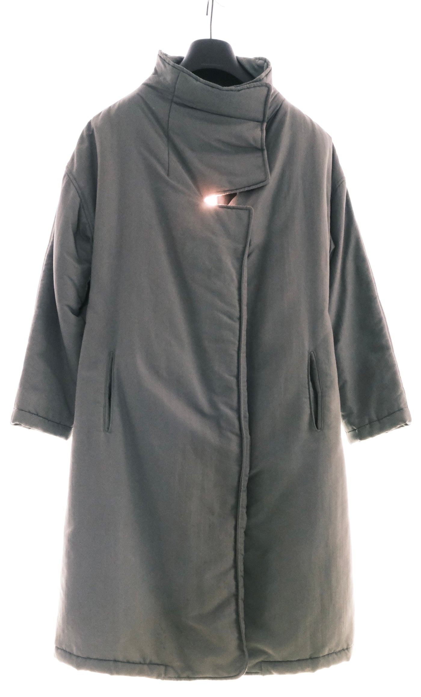Giorgio Armani - FW99 - ‘Asymmetric’ Technical Trench With Aluminium Hardware