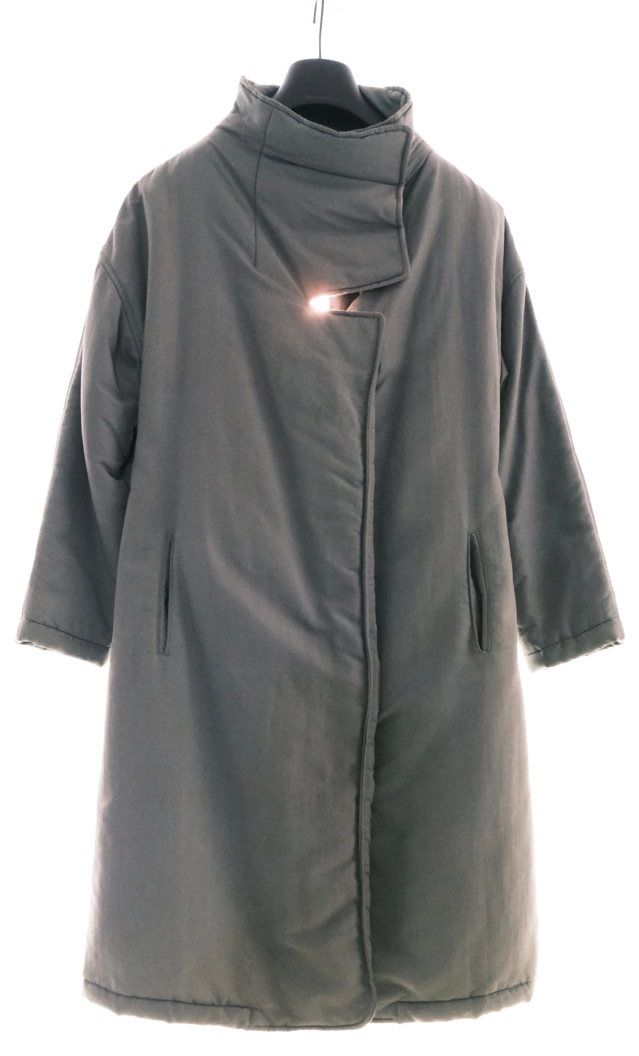 Giorgio Armani - FW99 - ‘Asymmetric’ Technical Trench With Aluminium Hardware