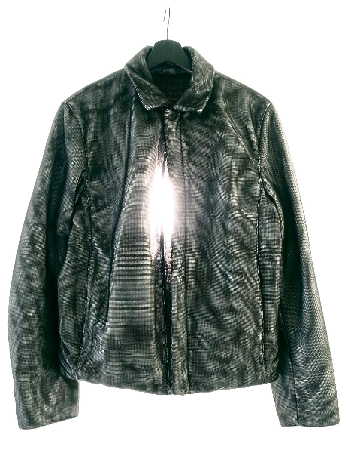 Calvin Klein Collection 00s ‘Liquidised Mesh’ Jacket