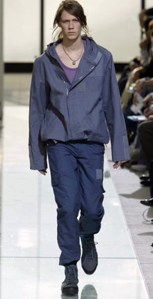 Louis Vuitton SS03 Asymmetric Biker Jacket 
Designed by Marc Jacobs