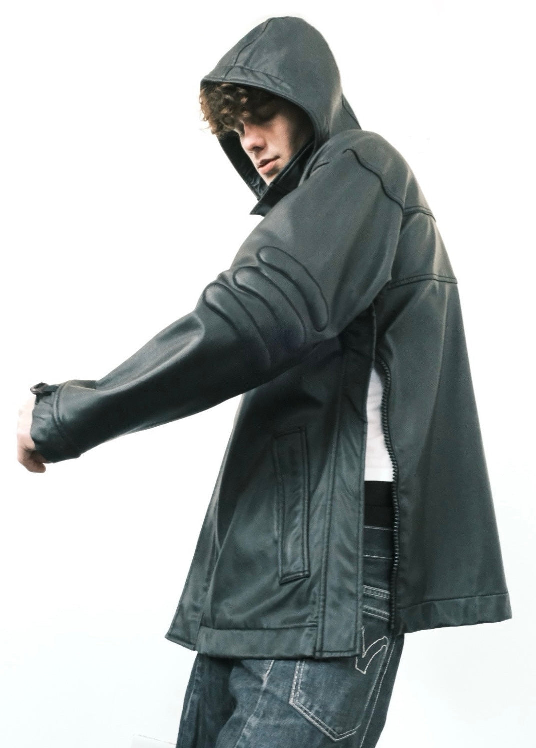Emporio Armani A/W99 Spandex Elbow Padded Jacket