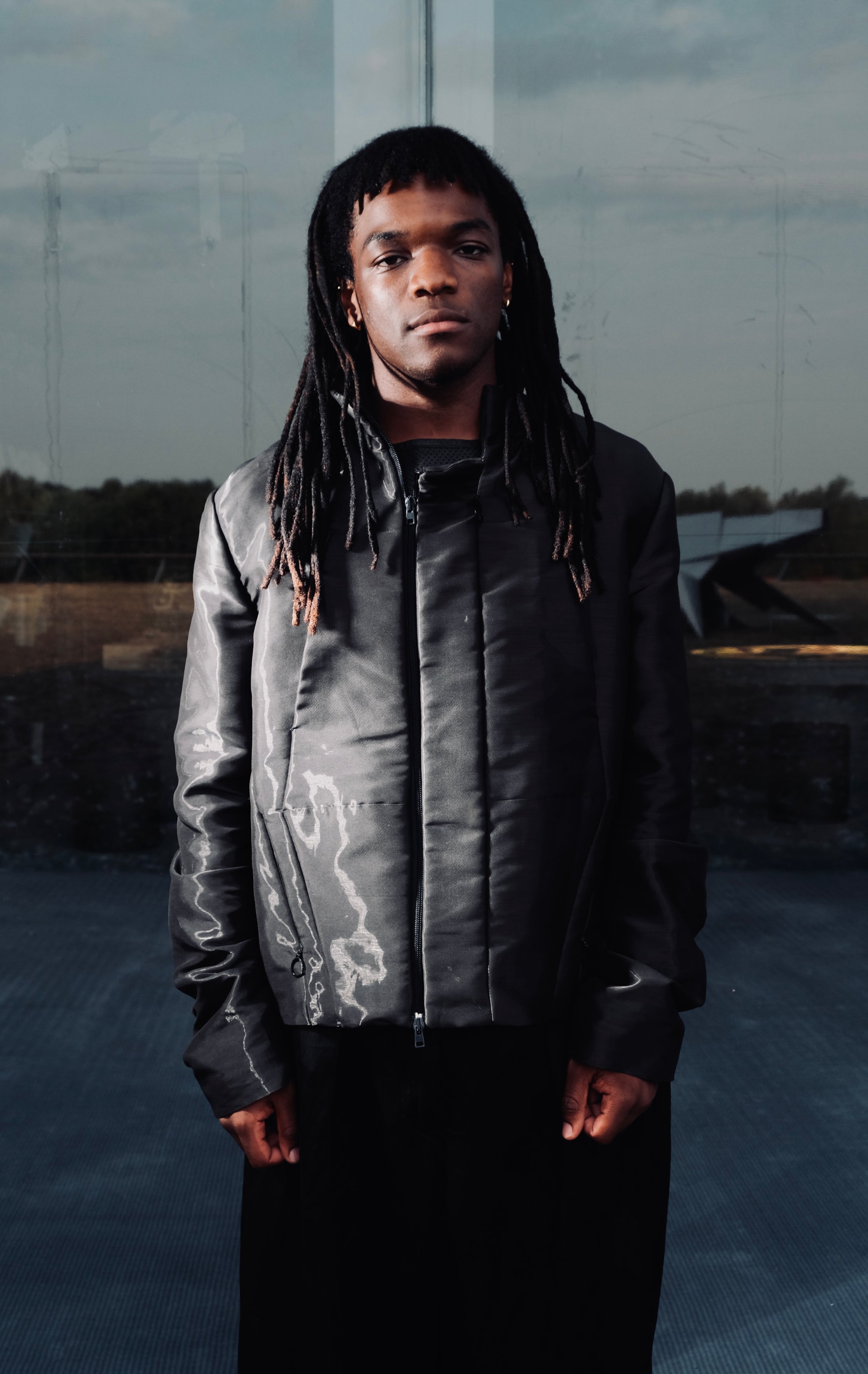 Balenciaga Fall Winter 2008 
Liquid Nylon Jacket - SAMPLE
By Nicolas Ghesquière