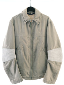 Corpo Nove 1990s ‘Wire Collar’ Leather Articulated Jacket