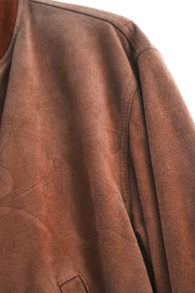 Emporio Armani AW1998 ‘Embossed’ Leather Bomber