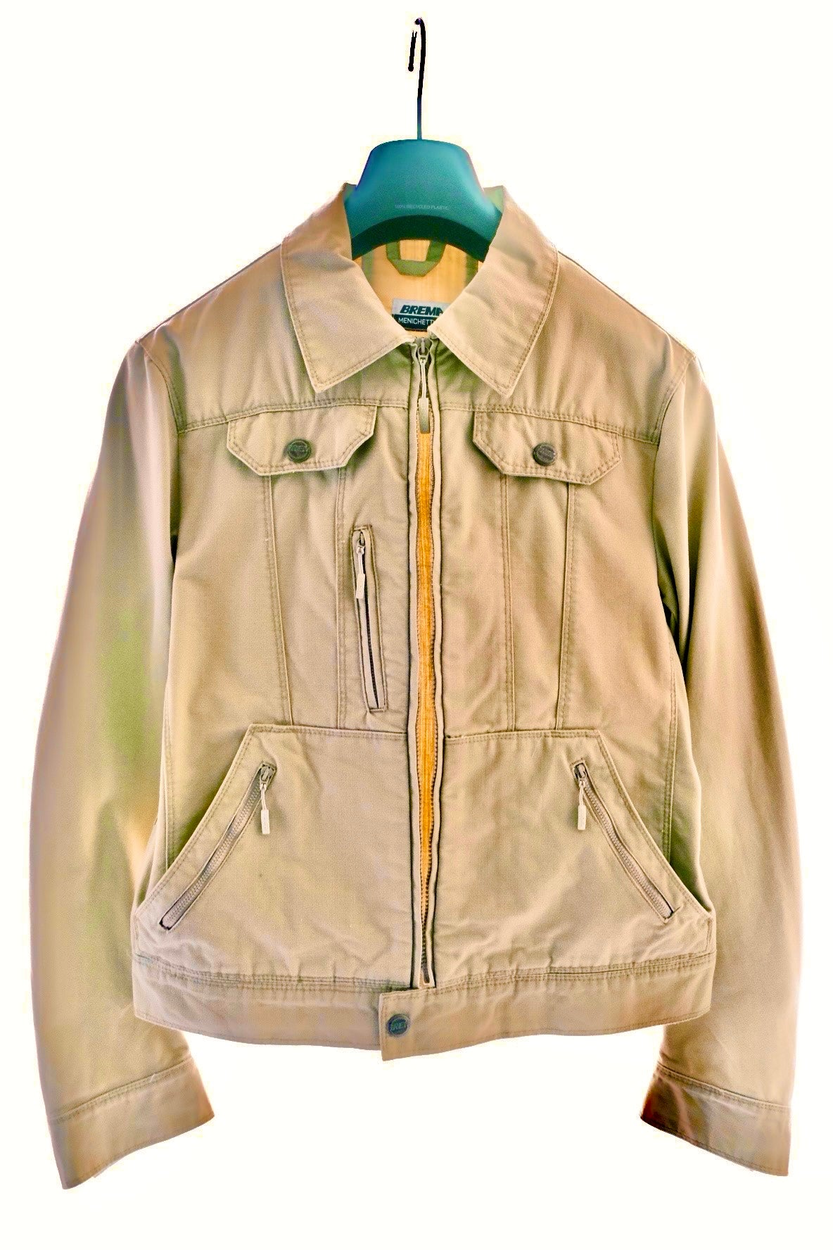 Roberto Menichetti X Brema S/S2003 Panelled Utility Moto Jacket