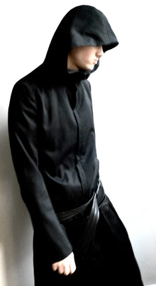 New York Industrie - AW00 - ‘Ninja Hood’ Jacket Composed of Wool & Spandex