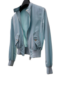 Kostas Murkudis 00s ‘Silk Synch’ Bomber Jacket for New York Industrie